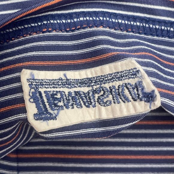 Holderness & Bourne Men’s Golf Shirt Blue Pink Stripe XL - Picture 11 of 11